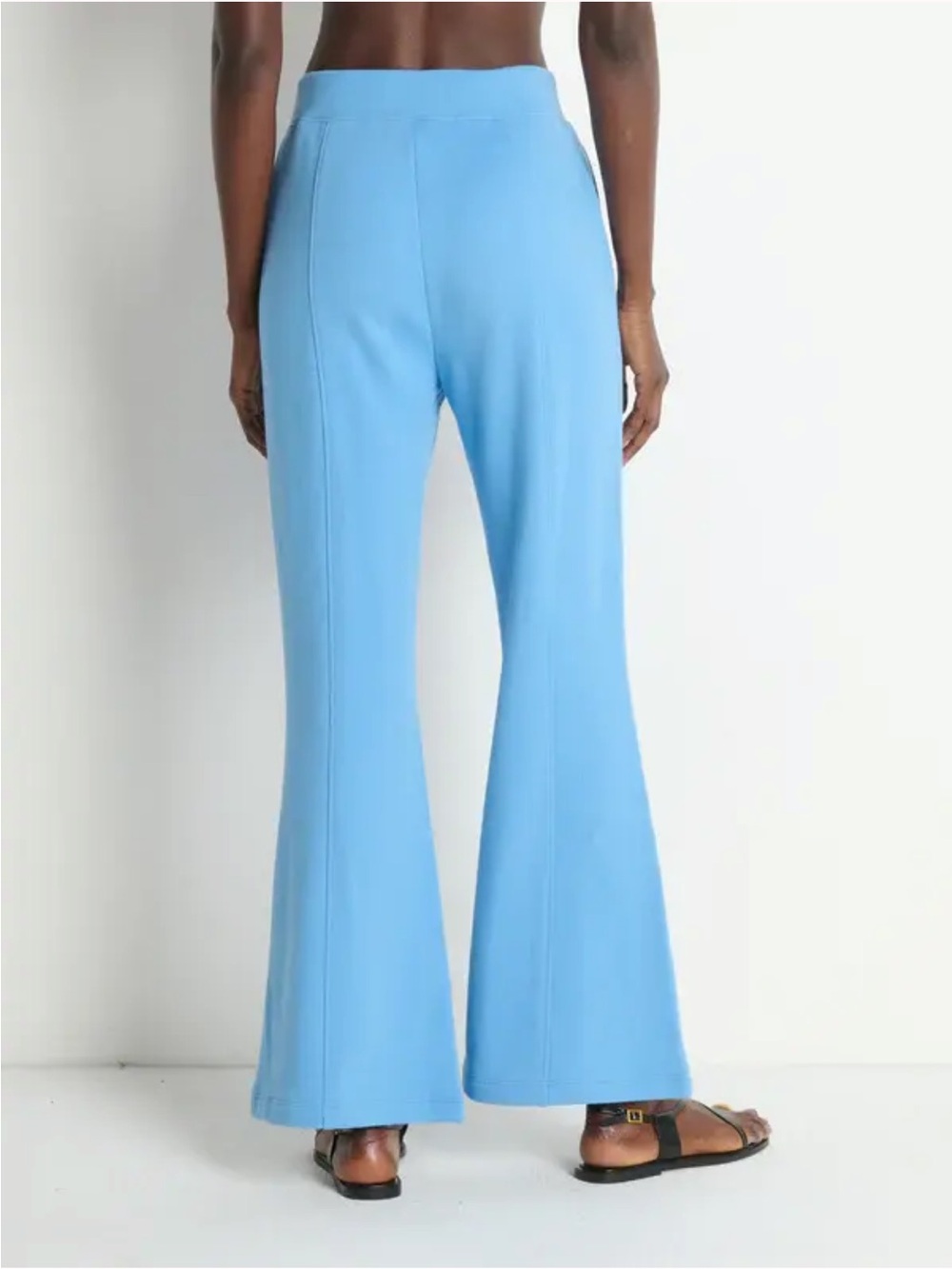 Nation $198 Reese Glare leg Sweatpant in laguna blue - Picture 3 of 6